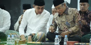 Pj Bupati Bachyuni Hadiri Tabligh Akbar Dalam Rangka Lailatul ijtima PCNU Kabupaten Muaro Jambi