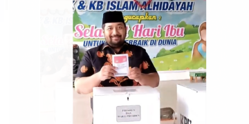 Waka DPRD Jambi Gunakan Hak Pilih di TPS Merdeka Bangko