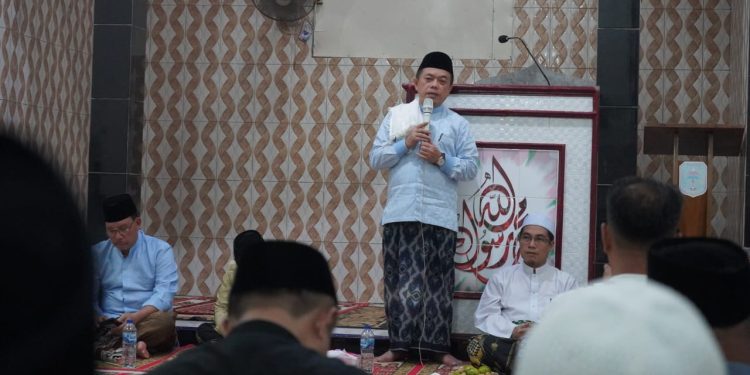 Safari Ramadhan di Desa Meranti, Gubernur Al Haris Ajak Masyarakat Pererat Silaturahmi