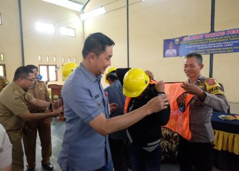 Pj Bupati Bachyuni Dibuka Langsung Bintek dan Pembekalan dan Uji Sertipikasitenaga Kerja Kontruksi