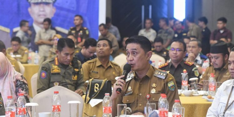 PJ Bupati Muaro Jambi Ikuti Rakor dalam Persiapan Pemilu Serentak 2024