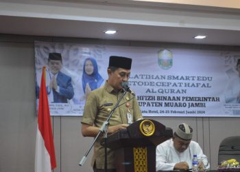 PJ Bupati Muaro Jambi Hadiri Pelatihan Smartedu Metode Cepat Hapal Al-Quran
