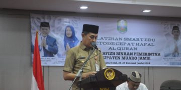PJ Bupati Muaro Jambi Hadiri Pelatihan Smartedu Metode Cepat Hapal Al-Quran