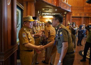 Gubernur Al Haris Gelar Halal Bihalal dengan Ratusan Pegawai Pemprov Jambi