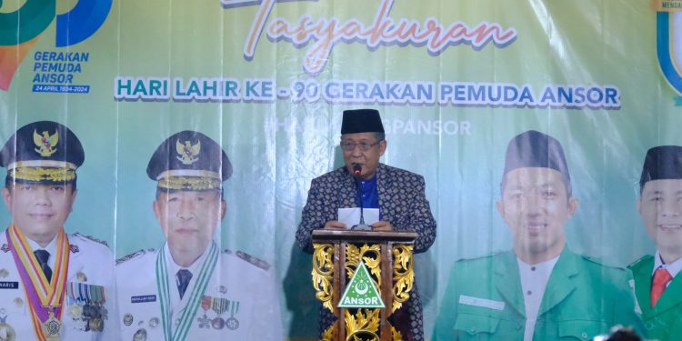 Wagub Sani Harap GP Ansor Perkuat Sinergi Bersama Pemerintah Daerah