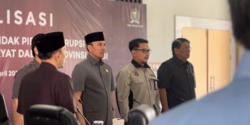 Sosialisasi Pencegahan Tindak Pidana Korupsi, Ketua DPRD Jambi: Kami Komitmen Berantas Korupsi