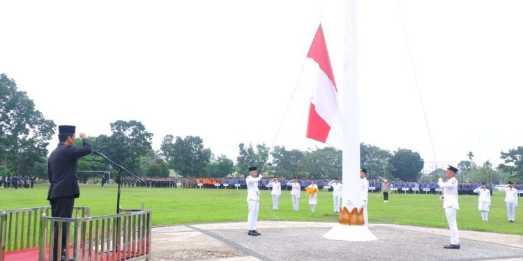 Pj Bupati Muaro Jambi Pimpin Upacara Peringatan Hari Lahir Pancasila