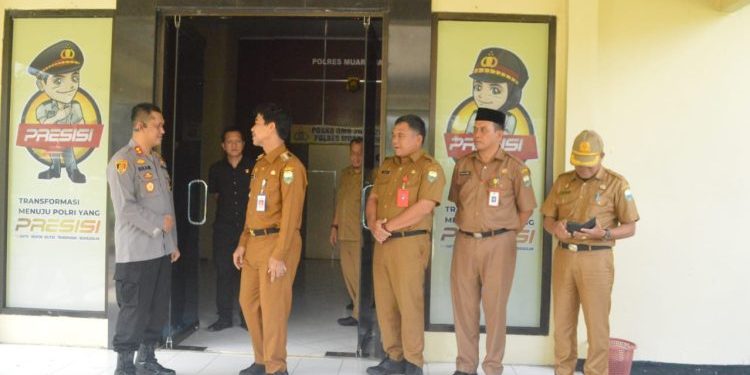 Pj Bupati Raden Najmi Bersama Sekda Berkunjung dan Silaturahmi Ke Kapolres Muaro Jambi
