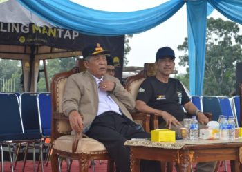 Pj Bupati Muaro Jambi Dampingi Wagub Buka Kejuaraan Balap Motor Jambi Fun Race Tahun 2024 Memperebutkan Piala Gubernur