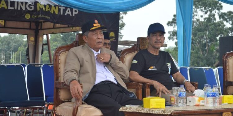 Pj Bupati Muaro Jambi Dampingi Wagub Buka Kejuaraan Balap Motor Jambi Fun Race Tahun 2024 Memperebutkan Piala Gubernur