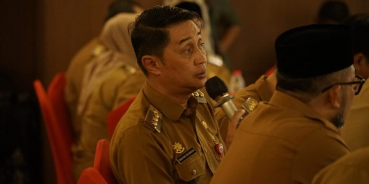 Pj Bupati Muaro Jambi Hadiri Rapat Koordinasi Sinergi dan Penguatan Pemberantasan Korupsi