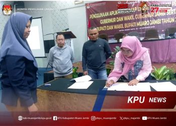 KPU Kabupaten Muaro Jambi Adakan Bimtek Penggunaan Aplikasi Sirekap