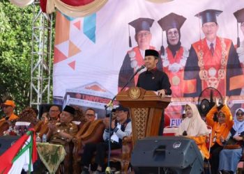 Ketua DPRD Jambi Hadiri PKKMB Unja 2024, Berikan Semangat ke Ribuan Maru