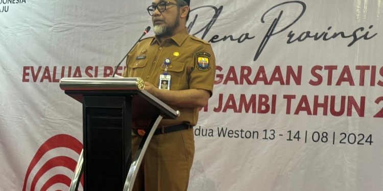 Sekda Sudirman : Penilaian EPSS Referensi Pemerintah dalam Pembangunan Stitistik