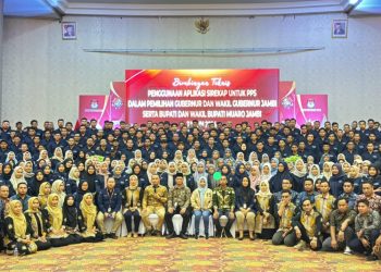 Jelang Pilkada Serentak 2024, KPU Muaro Jambi Lakukan Uji Coba Aplikasi Sirekap