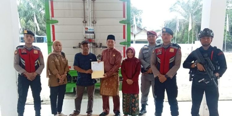 Ratusan Ribu Surat Suara Pilgub Jambi Tiba di Muaro Jambi