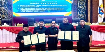 DPRD Jambi Gelar Rapat Paripurna KUPA dan PPAS Perubahan APBD 2024