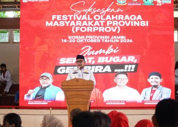 Pjs. Gubernur Sudirman: FORPROV I KORMI Dapat Tingkatkan Minat Masyarakat Terhadap Kebugaran dan Kesehatan Tubuh