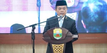 Hadiri Sertijab Bupati Muaro Jambi, Gubernur Al Haris Tekankan Sinkronisasi Program Pembangunan