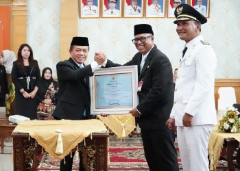 Gubernur Al Haris Hadiri Sertijab Bupati dan Wakil Bupati Sarolangun