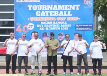 Dinas PUPR Jambi Gelar Lomba Gateball Gubernur Cup 2025 Meriahkan HUT ke-68 Provinsi Jambi