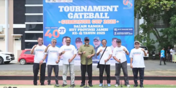 Dinas PUPR Jambi Gelar Lomba Gateball Gubernur Cup 2025 Meriahkan HUT ke-68 Provinsi Jambi