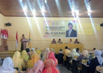 Anggota DPR/MPR RI Cek Endra Sosialisasi Empat Pilar