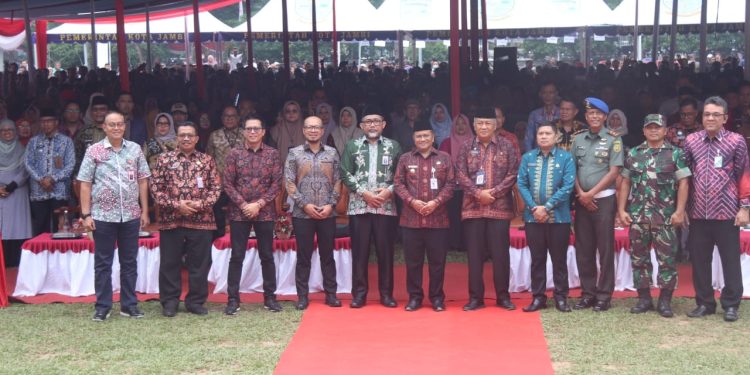 Sekda Sudirman Apresiasi Wali Kota Jambi Tingkatkan Perlindungan Terhadap Tenaga Kerja